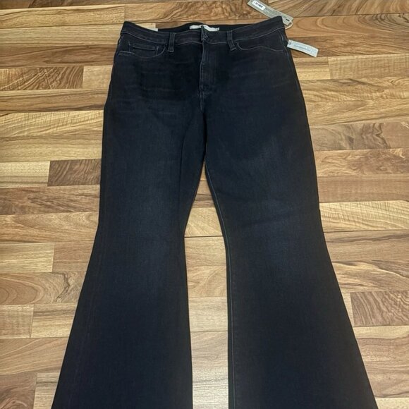 Nwt Hudson Holly High Rise Flare Jeans Petite Size 33p